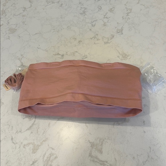Truekind®️ Convertible Strapless Bandeau Bra Blush Pink - 2XL NWT - Picture 4 of 10